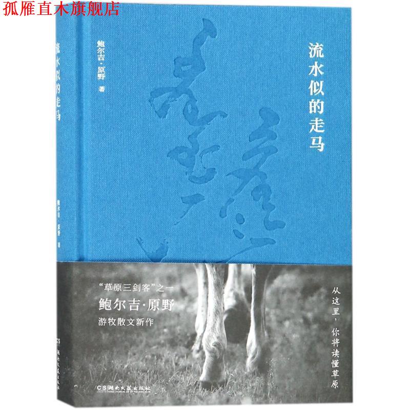 【正版书】 流水似的走马 鲍尔吉·原野 著 湖南文艺出版社