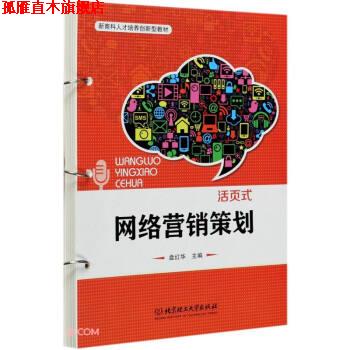 【正版书】 网络营销策划 盘红华 北京理工大学出版社