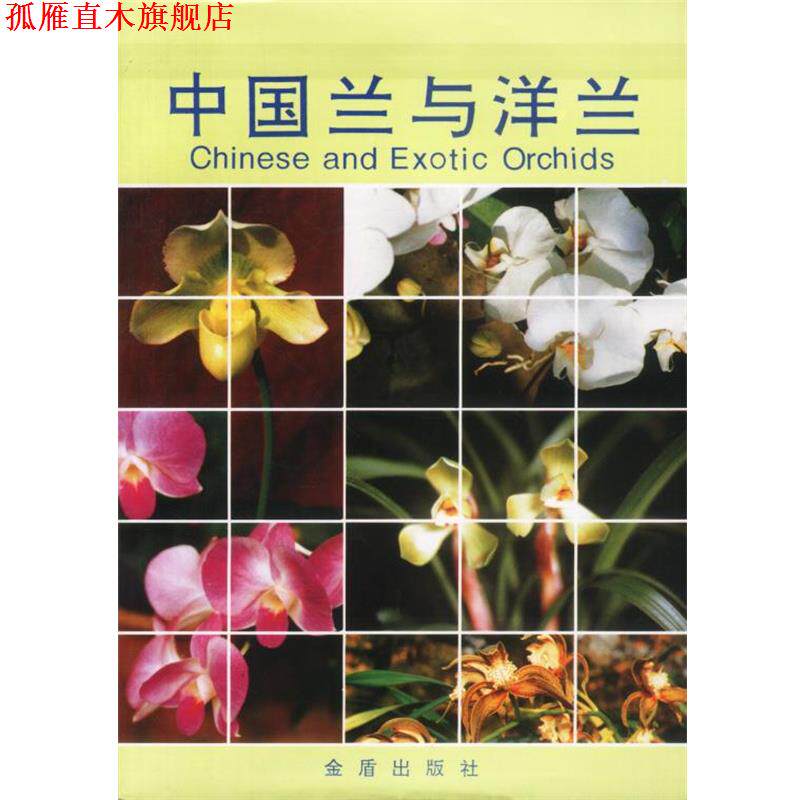 【正版书】 中国兰与洋兰 卢思聪 编著 总后金盾出版社