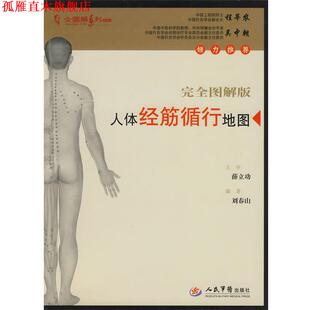 【正版书】 人体经筋循行地图 薛立功 主审 人民军医出版社