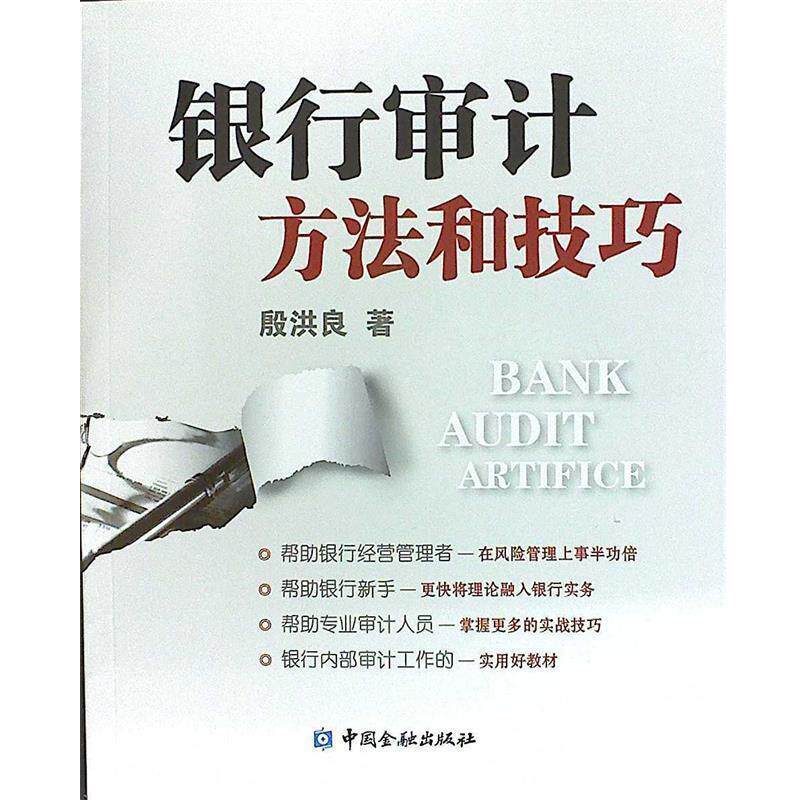 【正版书】 银行审计方法和技巧 殷洪良　著 中国金融出版社