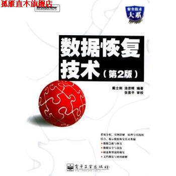 【正版书】 数据恢复技术 戴士剑,涂彦辉 著 电子工业出版社