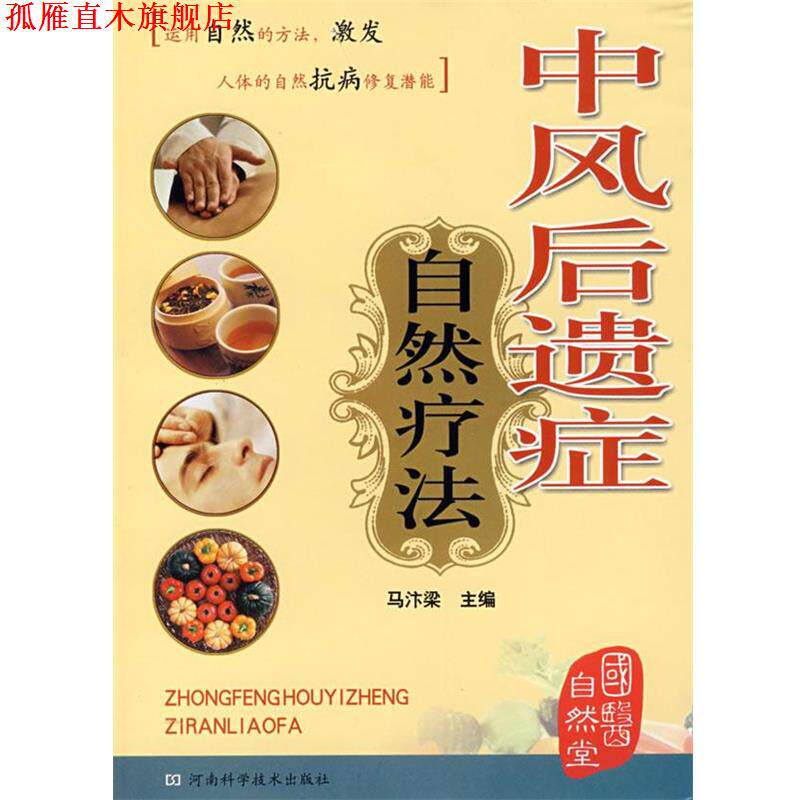【正版书】 中风后遗症自然疗法 马汴梁 主编 河南科学技术出版社