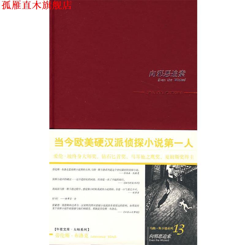 【正版书】 向邪恶追索 (美)布洛克,林大容 新星出版社