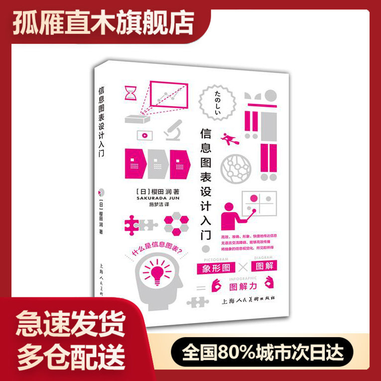 【正版】信息图表设计入门[日]樱田润施梦洁译