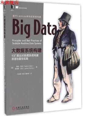 【正版书】 大数据系统构建:可扩展实时数据系统构建原理与实践 南森·马茨 (Nathan Marz) 机械工业出版社