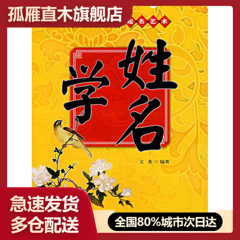【正版】姓名学 姓氏祖考与起名艺术 文龙