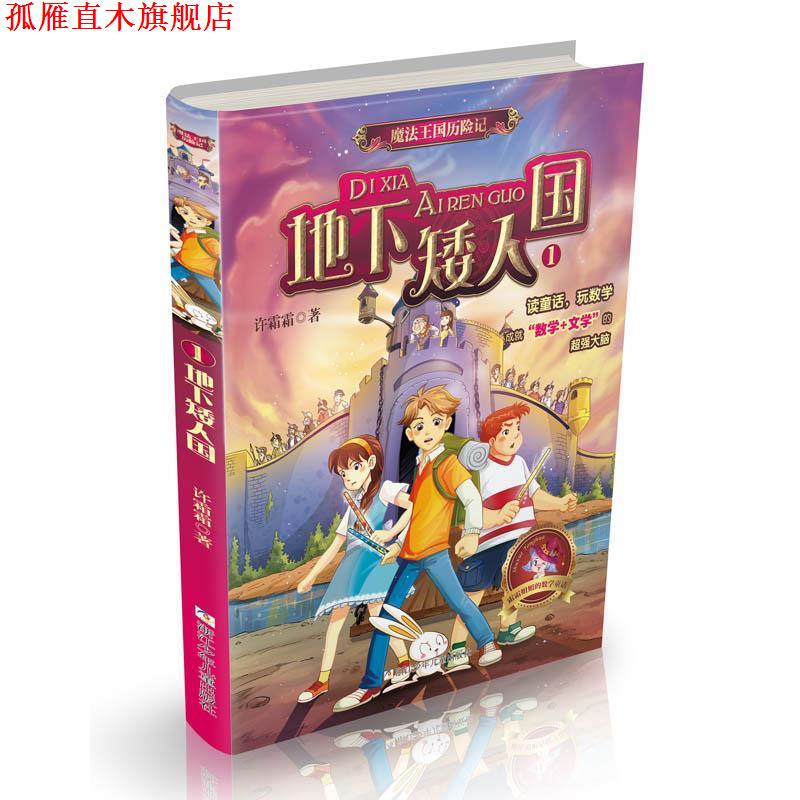 【正版书】 数学童话 魔法王国历险记:地下矮人国 许霜霜 著 浙江少年儿童出版社