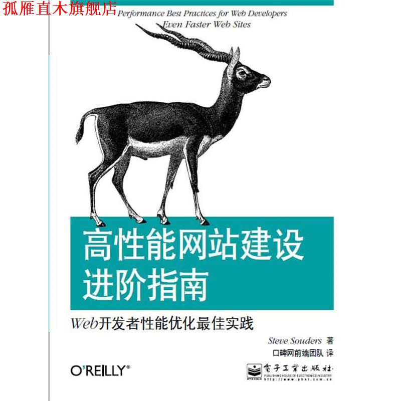 【正版书】 高性能网站建设进阶指南:Web开发者性能优化实践 (美)桑德斯 著,口碑网前端团队 译 电子工业出版社