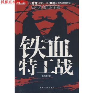 【正版书】 铁血特工战 王洪涛 著 文化艺术出版社