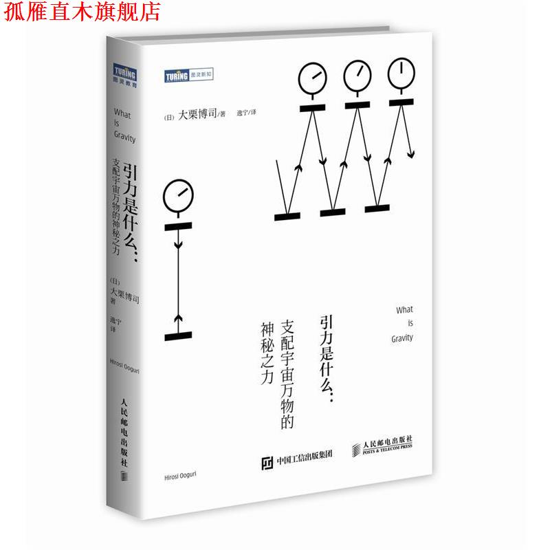 【正版书】 引力是什么 支配宇宙的神秘之力 [日]大栗博司　著 人民邮电出版社