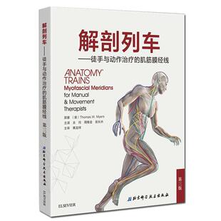 社 第三版 正版 书 解剖列车 托马斯·梅尔斯著关玲等译 肌筋膜经线 徒手与动作 北京科学技术出版