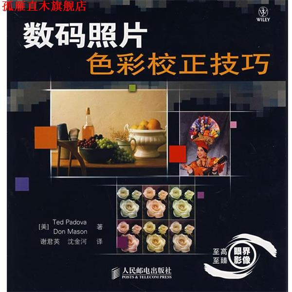 【正版书】 数码照片色彩校正技巧 (美)格森 等著,谢君英,沈金河 译 人民邮电出版社