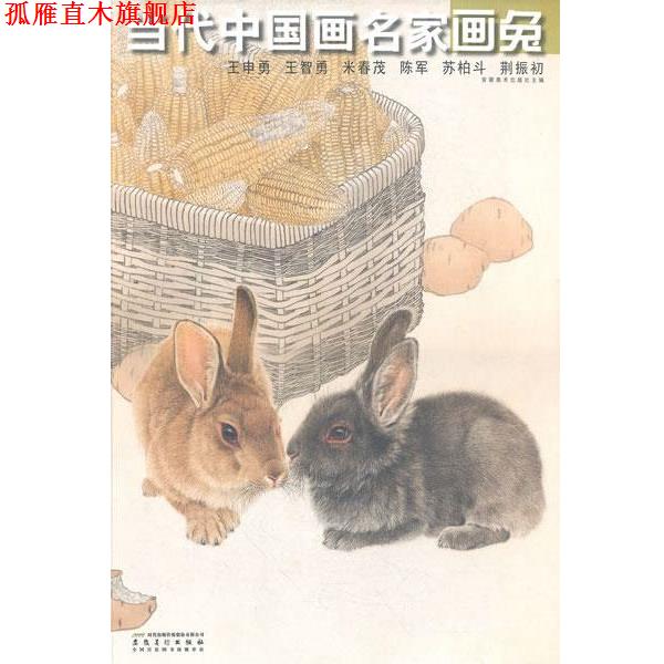 【正版书】 当代中国画名家画兔·王申勇·王智勇·米春茂·陈军·苏柏斗·荆振初 安徽美术出版社 安徽美术出版社