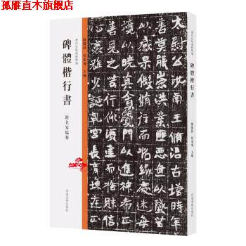 【正版书】 历代法帖风格类编 碑体楷行书 陈阳静,侯东菊 河南美术出版社