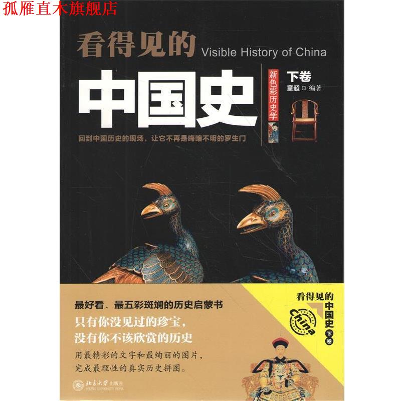 【正版书】 看得见的中国史 童超 编著 北京大学出版社