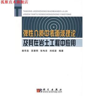 弹性介质中表面波理论及其在岩土工程中应用 社 正版 科学出版 著 柴华友 书 等