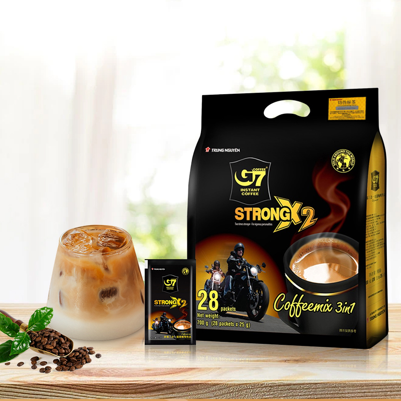 越南g7咖啡浓醇28/56条特浓三合一速溶咖啡粉正品原装进口提神