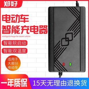 电动车电瓶充电器48V12AH20AH60V72V30A新日爱玛立马超威电车通用