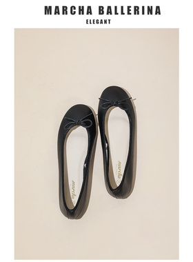 marcha ballerina/玛沙芭蕾2021年新款四季单鞋软底百搭浅口平底