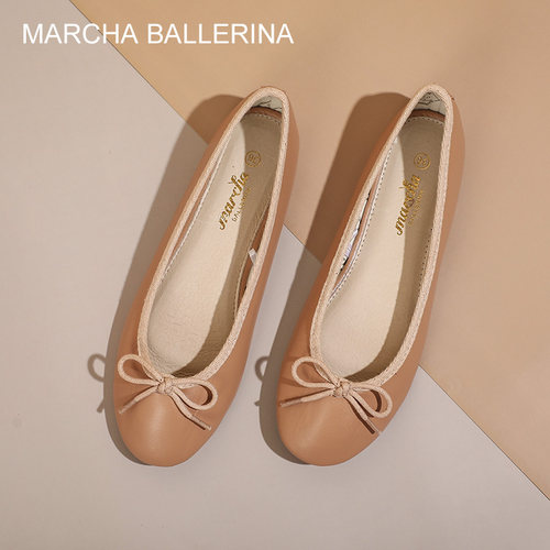 marcha玛沙蝴蝶结仙女风四季鞋