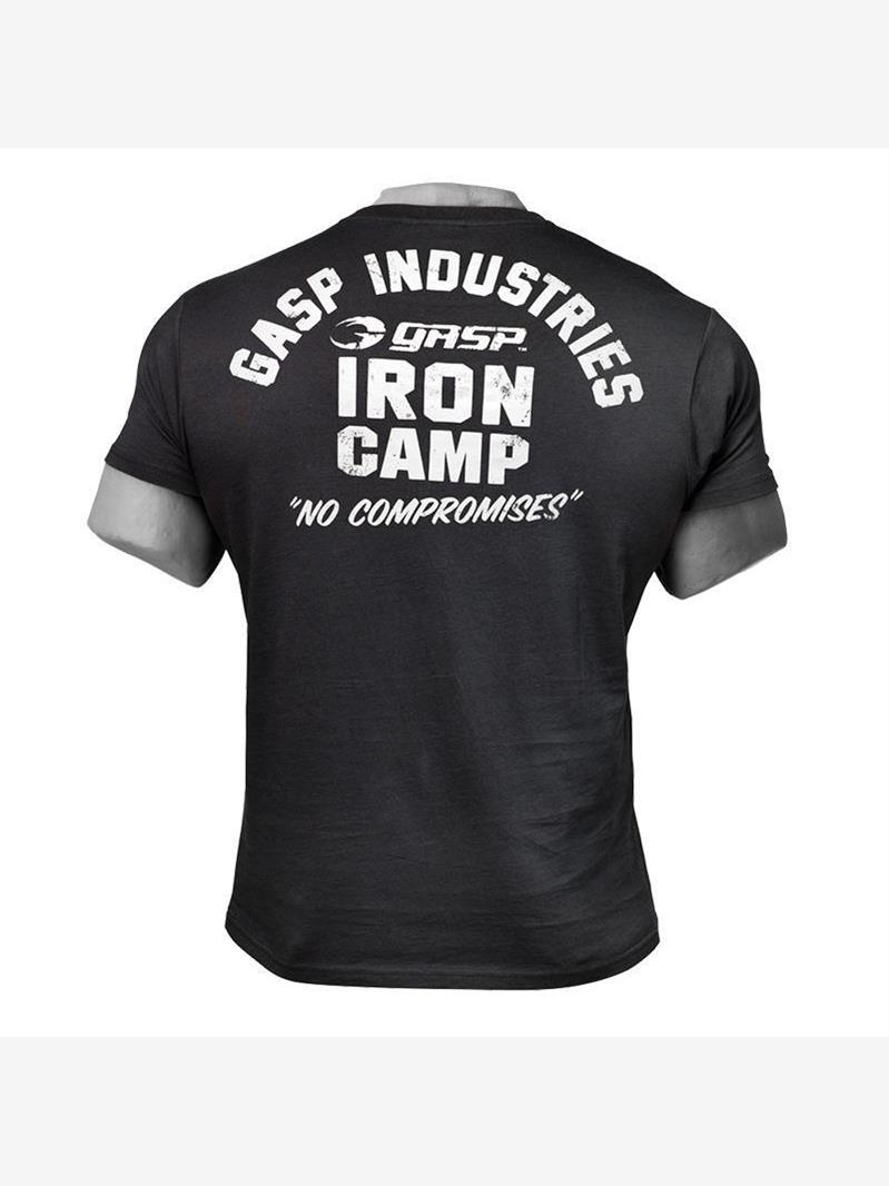 GASP健身训练短袖T恤新款男士撸铁短袖运动上衣打底半袖服装健美