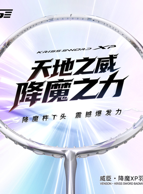 VS威臣降魔XP羽毛球拍4U全碳素超轻专业级比赛男女进攻拍正品单拍