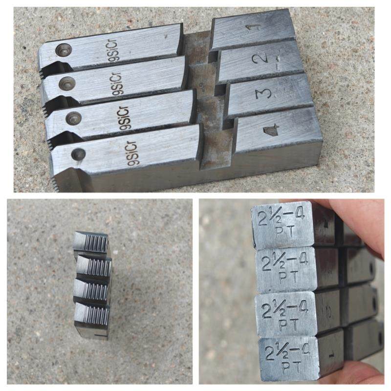 新款无油板牙PT特钢9sicr干套板牙电动套丝机水管螺纹刀1/2-3包邮,五金/工具,板牙,淘宝优惠券,粉丝福利购,淘宝优惠卷