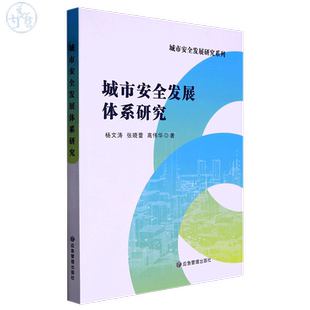 高伟华著 张晓蕾 9787502095642 杨文涛 城市安全发展体系研究