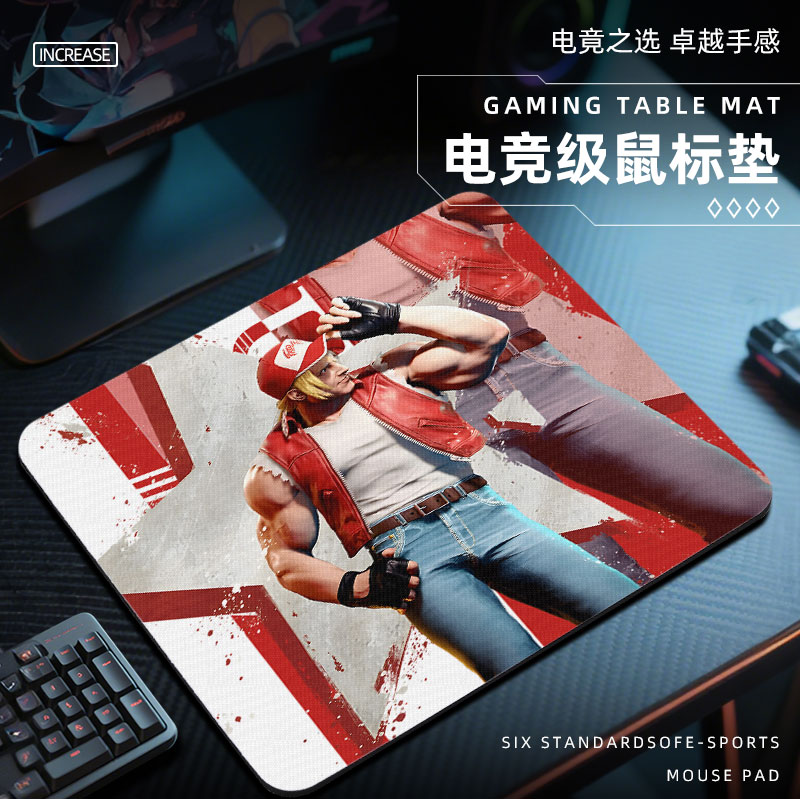 街霸6不知火舞鼠标垫电竞fps游戏专用2025新款电脑桌垫大小号炫酷