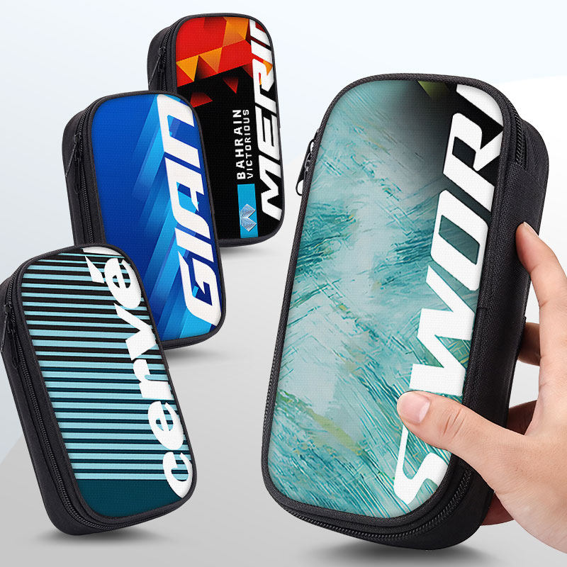 高清打印，三层大容量帆布笔袋。