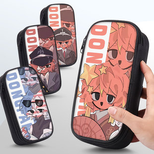 ch国拟笔袋美利坚小学生文具盒初中生铅笔盒大容量儿童女生男孩2026新款超火网红爆款男生文具铅笔袋周边女孩