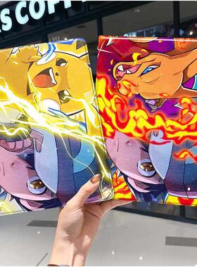 宝可梦小智ipad10保护套pro2024款11寸5苹果air7平板mini6壳4迷你3三折2020带笔槽8第9代2021甲贺忍蛙2018男