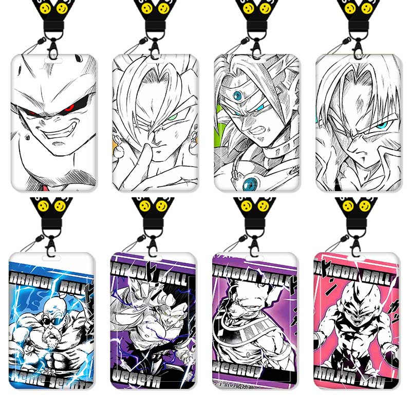 动漫龙珠悟空卡套饭卡校园卡身份证保护套公交卡学生水卡证件小卡片套工作证工牌证件套校牌挂绳二次元高颜值