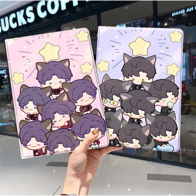 恋与深空ipad10保护套pro2024款11寸5苹果air7平板mini6壳4迷你3适用2三折2020带笔槽8第9代2021卡通2018周边