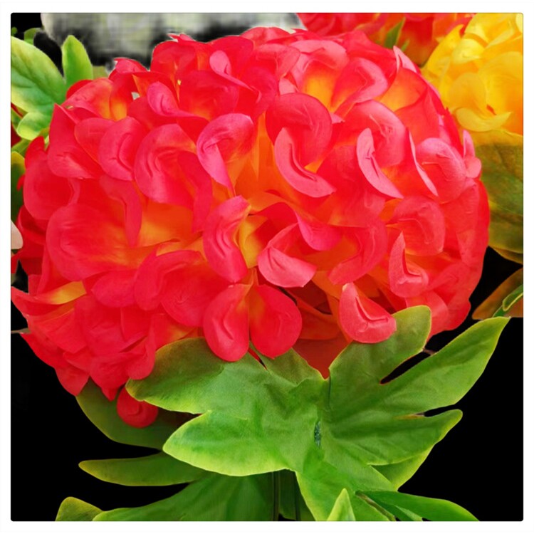 清明扫墓拉花帝王菊特大号菊花上坟祭祀藤条8朵链条花仿真花假花
