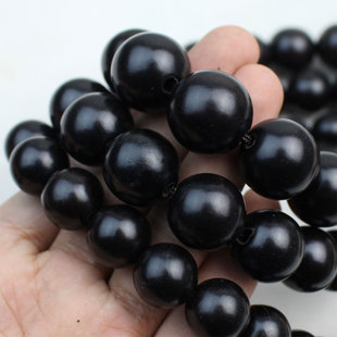 黑檀木车挂件车内饰品紫光檀乌木沉香木佛珠念珠后视镜档位珠