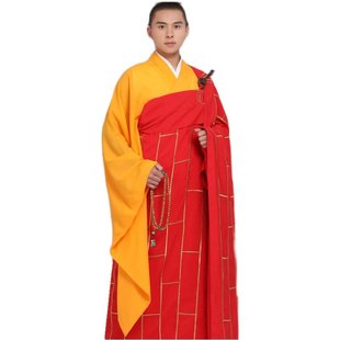 新款尚远祖衣袈裟七忏衣僧服袈裟多丽丝刺绣僧衣服饰袈裟男