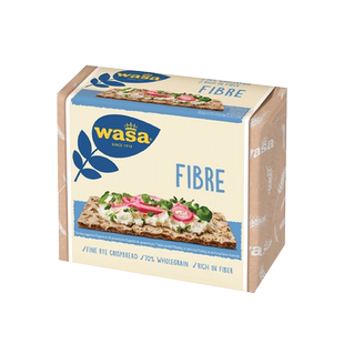 WASA瓦萨全麦代餐薄脆饼干进口多纤维芝麻健康粗粮早餐饱腹感食品