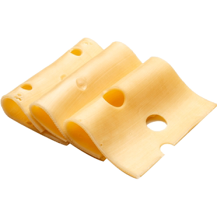 格兰特艾蒙塔尔奶酪干酪片荷兰进口大孔奶酪片三明治芝士片起司片