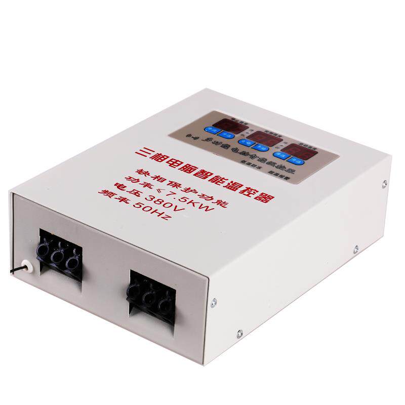 新款臣源智能380V温控器开关可调温度三相电温控仪器电子开关包邮