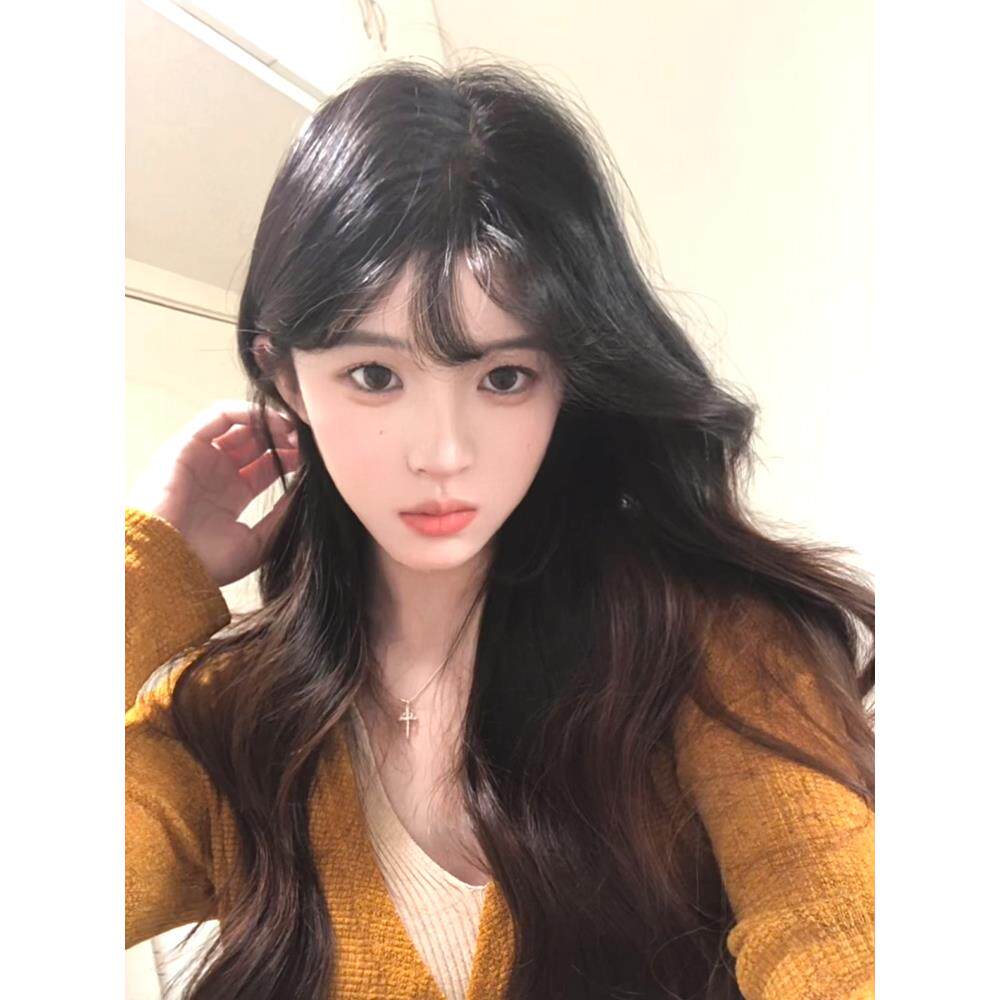 JOYIASS早秋穿搭针织衫女设计感小众韩式慵懒chic气质交叉v领上衣