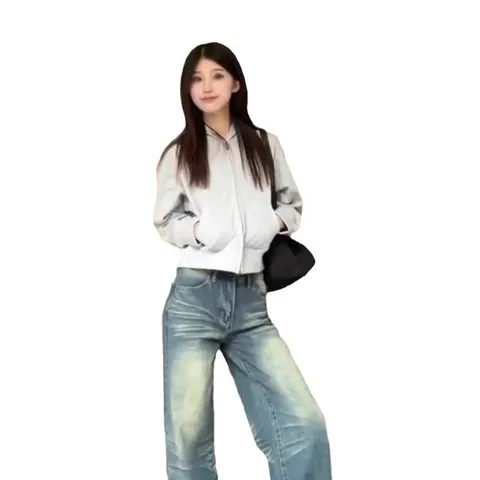 上衣外套拉链连帽韩系小个子卫衣初秋灰色春秋开衫女秋季短款修身