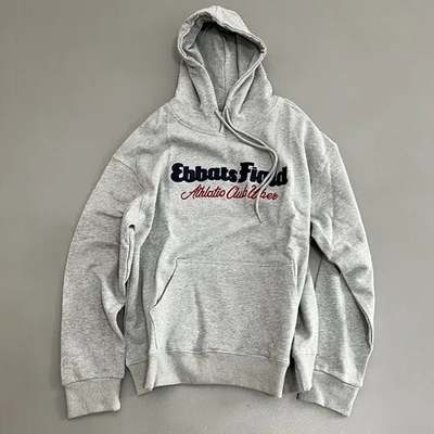 休闲秋品质感灰色韩版卫衣慵懒刺绣连帽立体上衣字母爆棚宽松女~