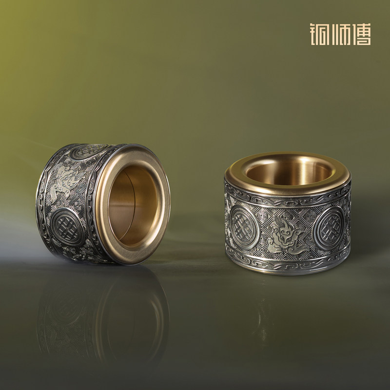 【阅文好物】铜师傅凡人修仙传两仪环EDC解压玩具周边摆件戒指环
