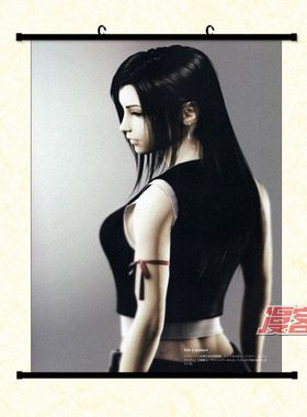 网红漫展挂画Fanta 画  Final卷轴syi挂画幻想动漫周边定制终