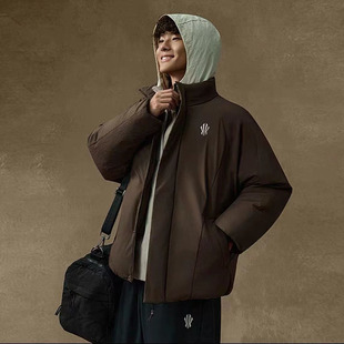 安踏欧文同款情侣款羽绒服男女防泼水棉服外套172541903N欧文同款