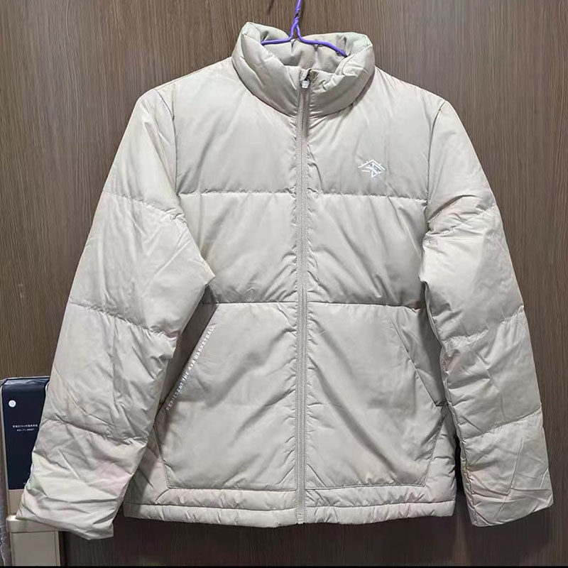安踏正品冬休闲立领蓝球系青年百搭保暧羽绒服外套上衣152341910