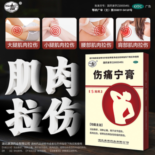 西山康源伤痛宁膏5贴/盒活血散淤消肿止痛关节扭伤韧带肌肉拉伤