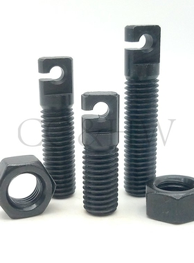 缺口孔型 拉伸弹簧支柱FFL01 AIPOK4/5/6/8-15/20/25/30/40/50/60